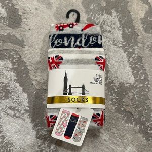 London Socks - 3 Pairs, Size 6-10 NWT❤️💙